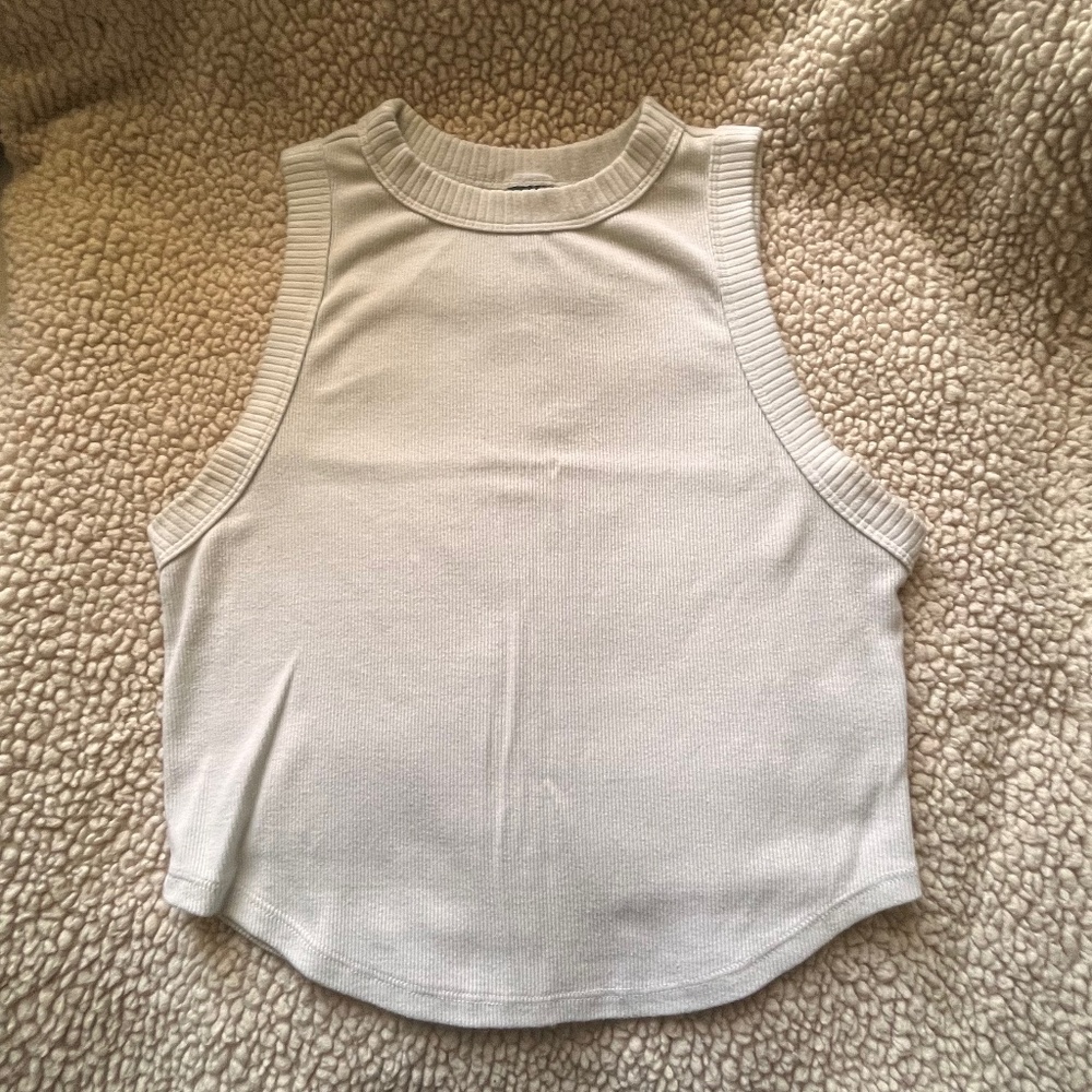 White tank top